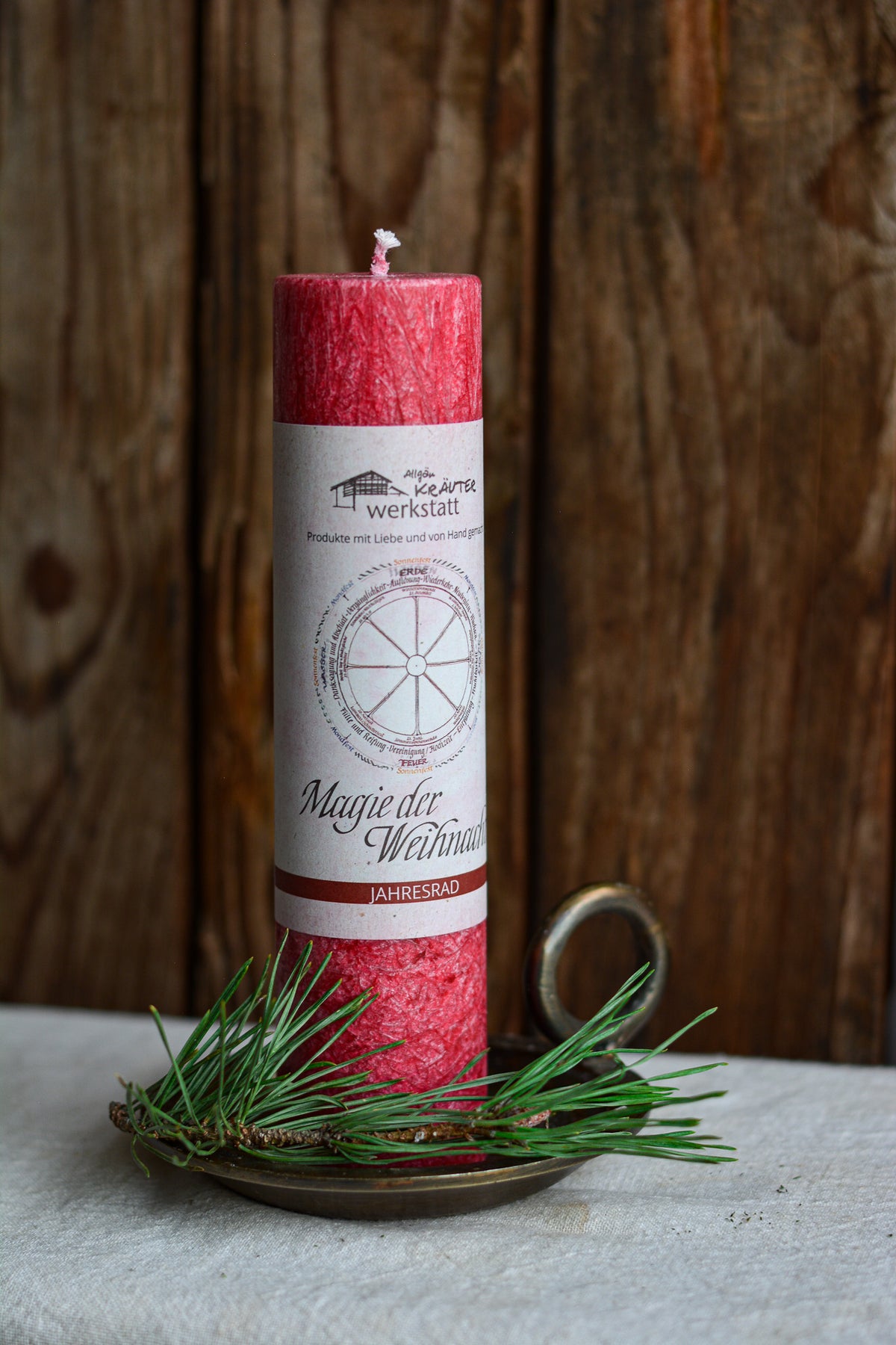 Allgäuer Heilkräuterkerze Magie der Weihnacht